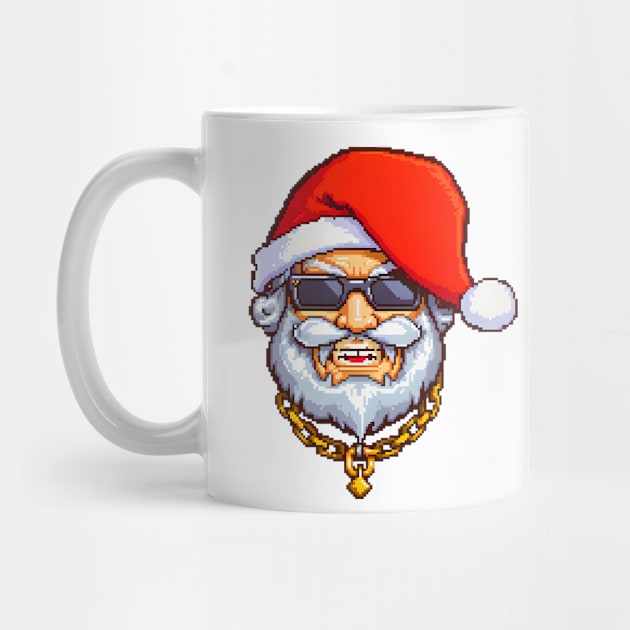 Santa With Gold Chain by Jackson Williams